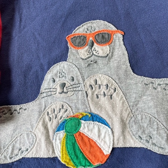 SOLD Baby Boden | Short Sleeve Appliqué Bundle | 12 months - Picture 3 of 6